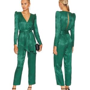 NWT NBD Donnie Jumpsuit in Green size XXS